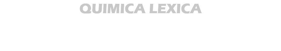 QUIMICA LEXICA 