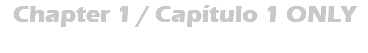 Chapter 1 / Capítulo 1 ONLY